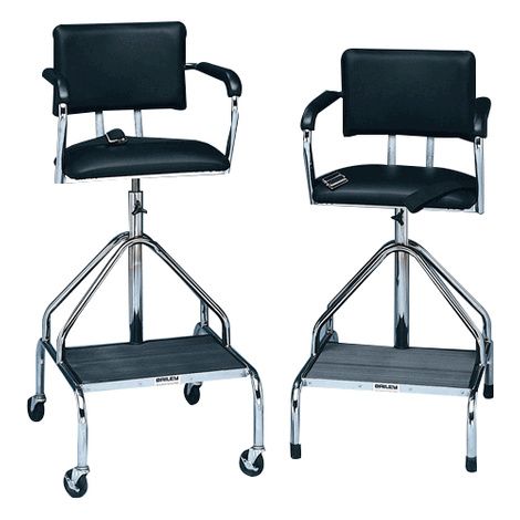 Bailey Padded Black Whirlpool Chair