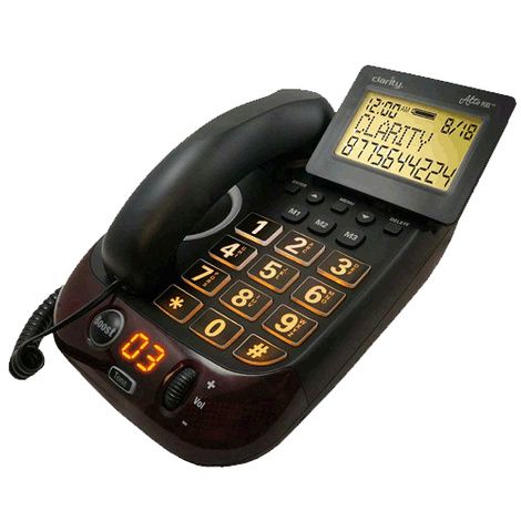 Clarity AltoPlus Corded Amplified Speakerphone With Digital Extra Loud Caller ID