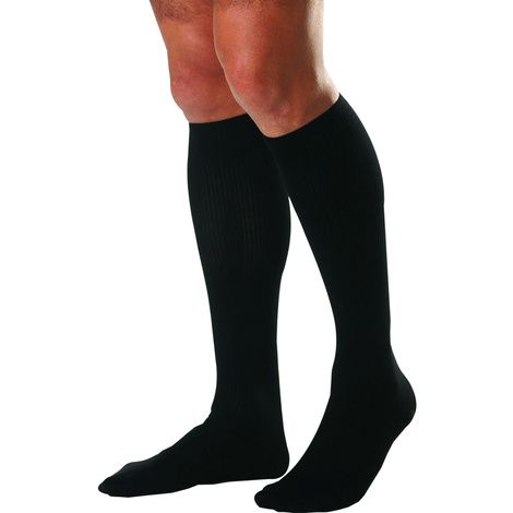 BSN Jobst for Men Large Full Calf Closed Toe Knee High Casual 30-40mmHg Compression Socks