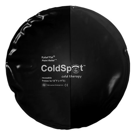 Relief Pak ColdSpot Black Urethane Reusable Cold Pack