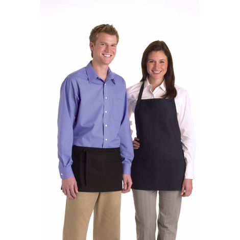 Medline Bib Apron with Pockets,Merlot Apron,Each,MDT7700443NS