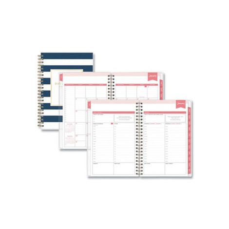 Blue Sky Day Designer Daily/Monthly Planner