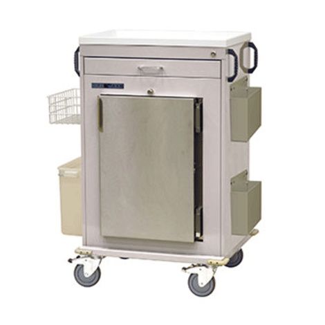 Harloff Malignant Hyperthermia Cart With Medical Grade Refrigerator