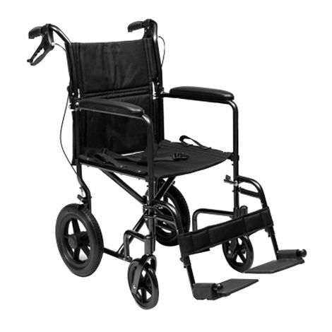 Graham-Field Everest and Jennings Deluxe Aluminum Transport Chair