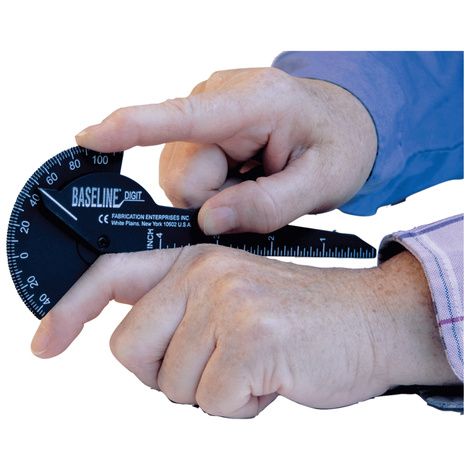Baseline Plastic 180 Degree Digit Finger Goniometer
