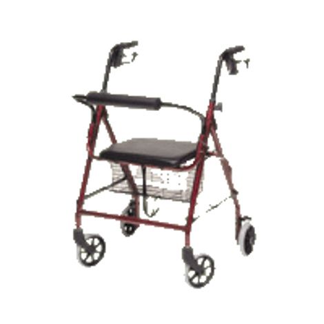 Graham-Field Lumex Walkabout Four-Wheel Hemi Rollator