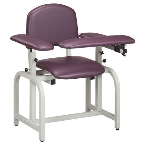 Clinton Lab X Series Blood Drawing Chair with Padded Arms