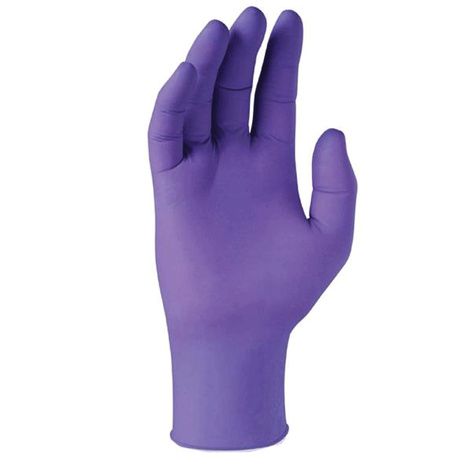 Kimberly Clark Purple Nitrile Exam Gloves