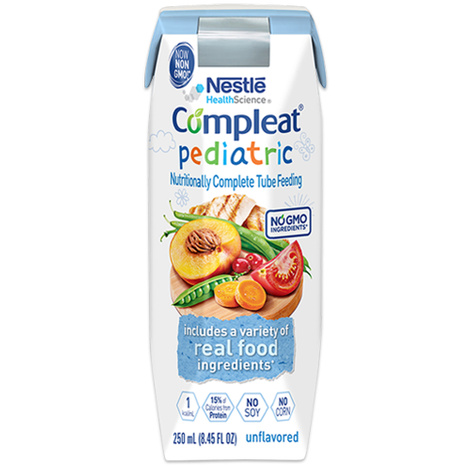 Nestle Compleat Pediatric Real Food Tube Feeding Nutritional Supplement