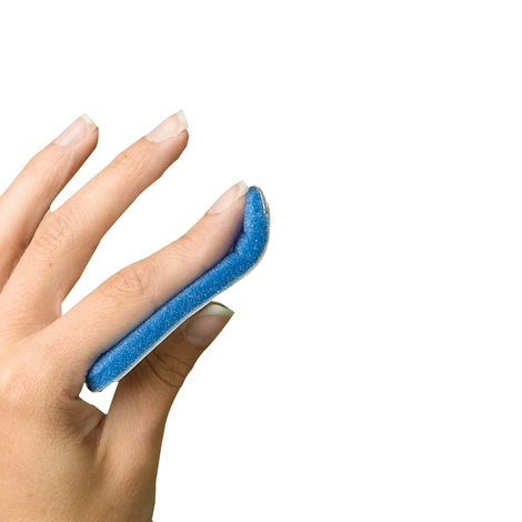 Rolyan Curved Foam Lined Aluminum Finger Splint