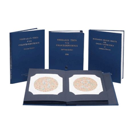 Graham-Field Ishihara Test Chart Books for Color Deficiency
