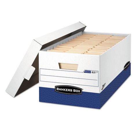 Bankers Box PRESTO Heavy-Duty Storage Boxes