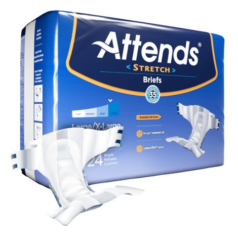 Buy Attends DermaDry Stretch Briefs