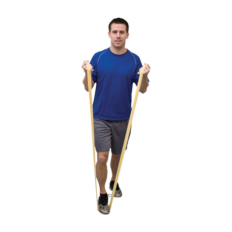 CanDo Val-u-Band Low Powder Latex 50 Yard Exercise Band