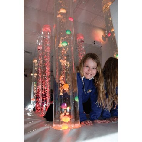 Balls In Bubble Tube