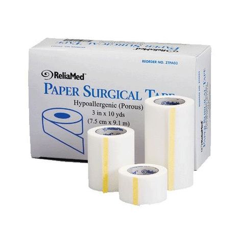 ReliaMed Hypoallergenic Paper Surgical Tape