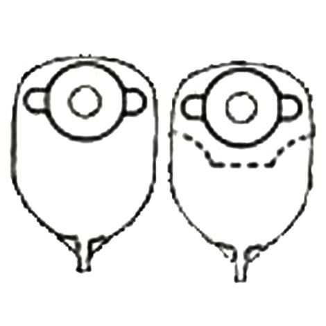 Hpfy StoresNu-Hope Round Post-Operative Brief Urinary Pouch With Flutter Valve