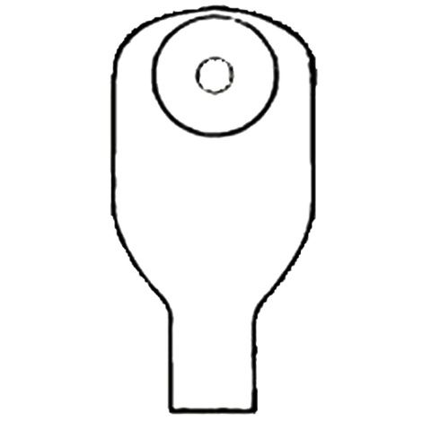 Hpfy StoresNu-Hope Nu-Flex Deep Convex Round Post-Operative Adult Drainable Pouch