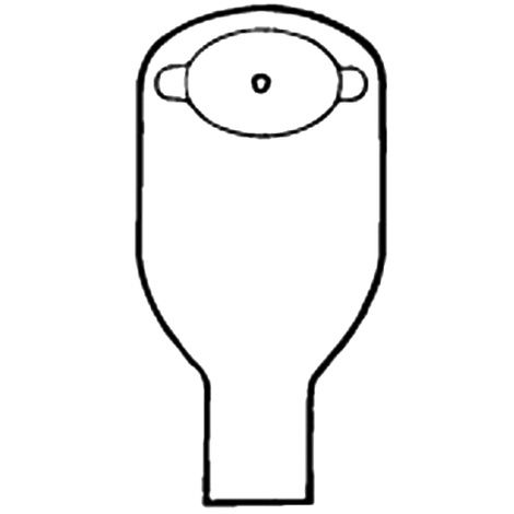 Hpfy StoresNu-Hope Oval Cut-To-Fit Mid-Size Urinary Pouch