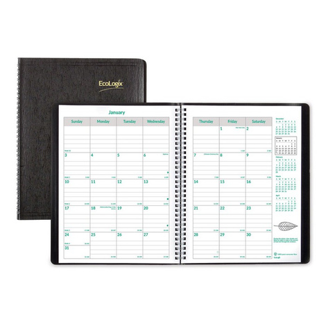 Brownline EcoLogix Recycled Monthly Planner