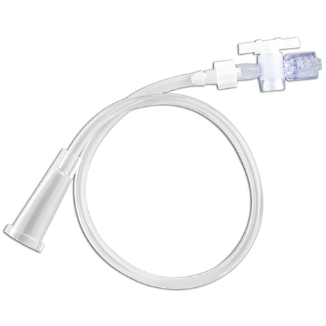 Cook Connecting Tube with Drainage Bag Connector And Stopcock