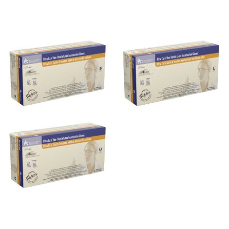 Dynarex Ultra Care Powder Free Latex Exam Gloves