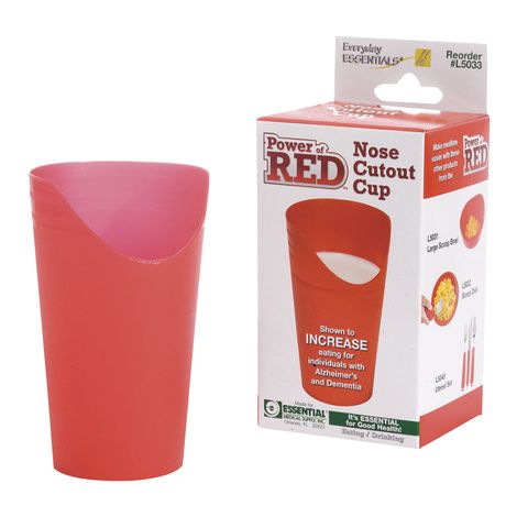 Essential Medical Power of Red Nose Cutout Cup