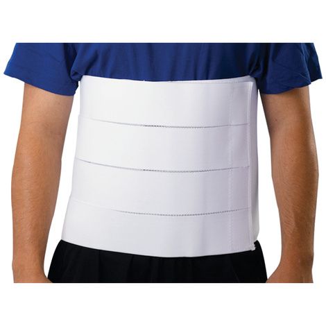Medline Premium Four Panel 12 Inches Wide Unisex Abdominal Binder