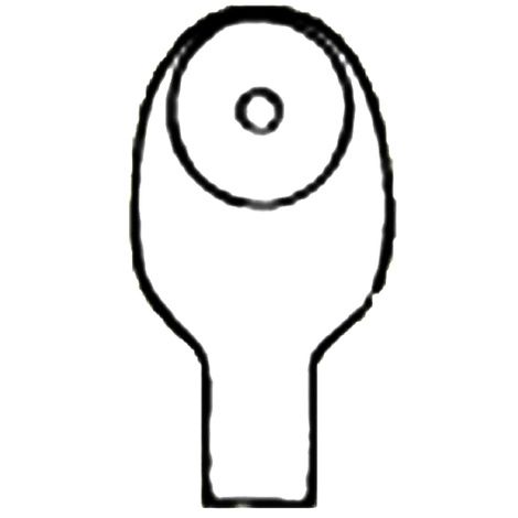 Hpfy StoresNu-Hope Nu-Flex Round Post-Operative Mini Drainable Pouch without Barrier