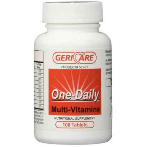 McKesson Geri Care One-Daily Multi Vitamins Tablets