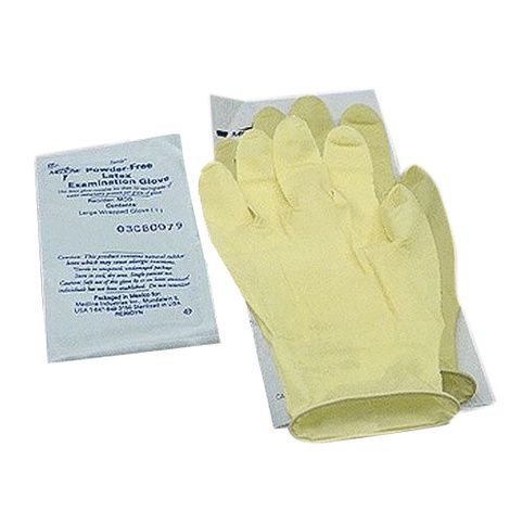 Medline Sterile Powder-Free Latex Exam Gloves