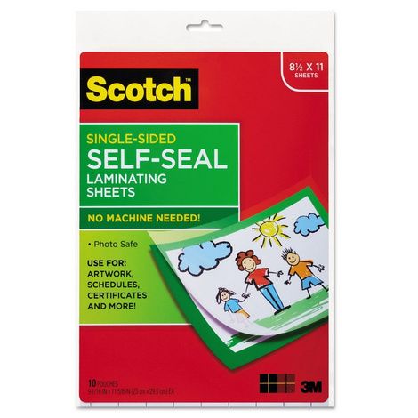 Scotch Self-Sealing Laminating Sheets