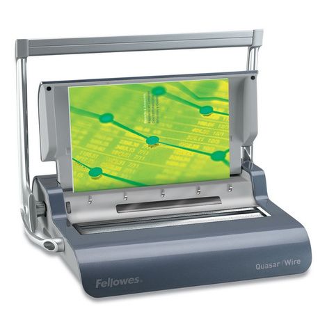 Fellowes Quasar Manual Wire Binding Machine