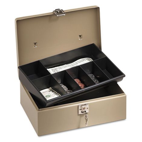 SecurIT Lock N Latch Steel Cash Box