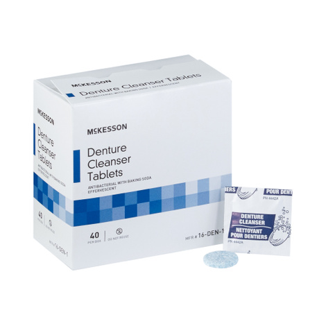 McKesson Denture Cleaner Tablet
