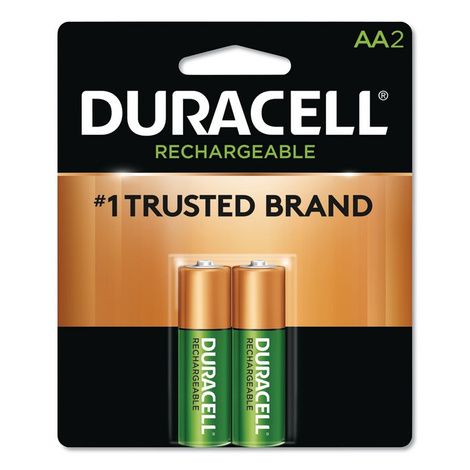 Duracell Rechargeable StayCharged NiMH Batteries