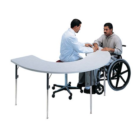 Hausmann Horseshoe Therapy Table