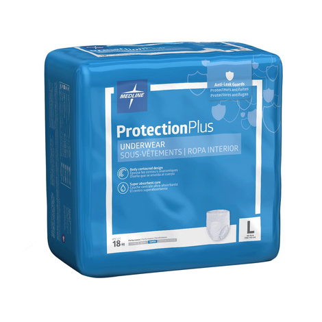 Medline Protection Plus Super Protective Adult Underwear