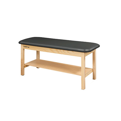 CanDo Treatment Table With Flat Top And Shelf