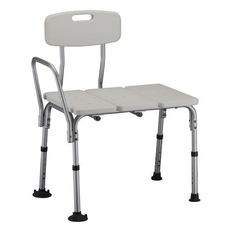 Nova Medical Economy Transfer Bench with Back