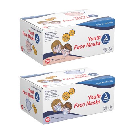 Dynarex Youth Face Mask with Ear Loop