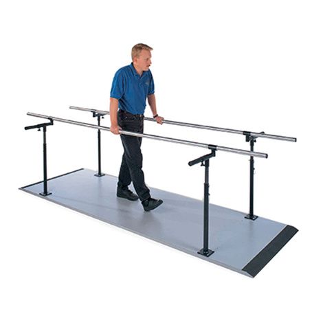 Hausmann Econo Platform Mounted Parallel Bars