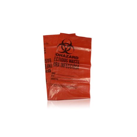 Safetec Red Biohazard Waste Disposal Bags