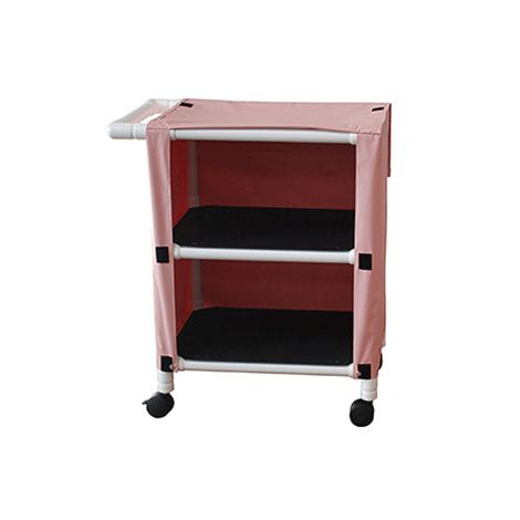 MJM International Two Shelf Linen Cart