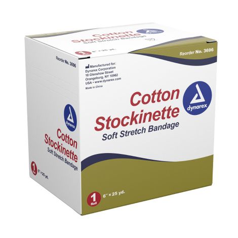 Dynarex Cotton Stockinettes Soft Stretch Bandage