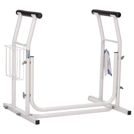 Dynarex Freestanding Toilet Rail