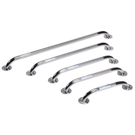 Dynarex Chrome Knurled Grab Bar