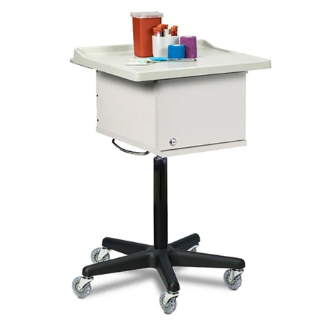 Clinton Two-Bin Phlebotomy Cart