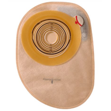 Hpfy StoresColoplast Assura One-Piece Maxi Flat Standard Cut-to-Fit Opaque Closed Pouch With Filter