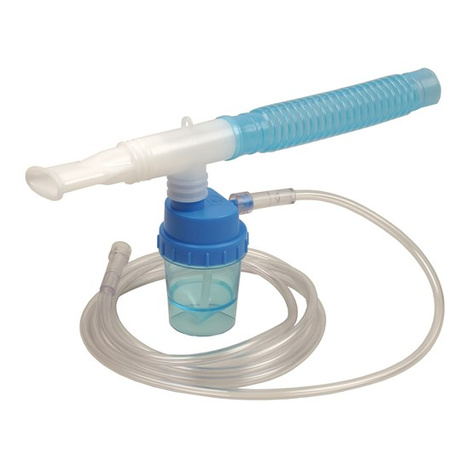 Allied Healthcare Inc Hand Held Nebulizer with Mouthpiece and Tee